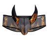 CandyMan Shorty Diable DEMONIS Noir-Flamme